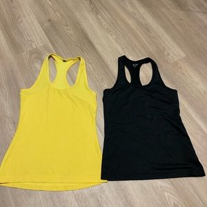 Two Champion active racerback tanks
